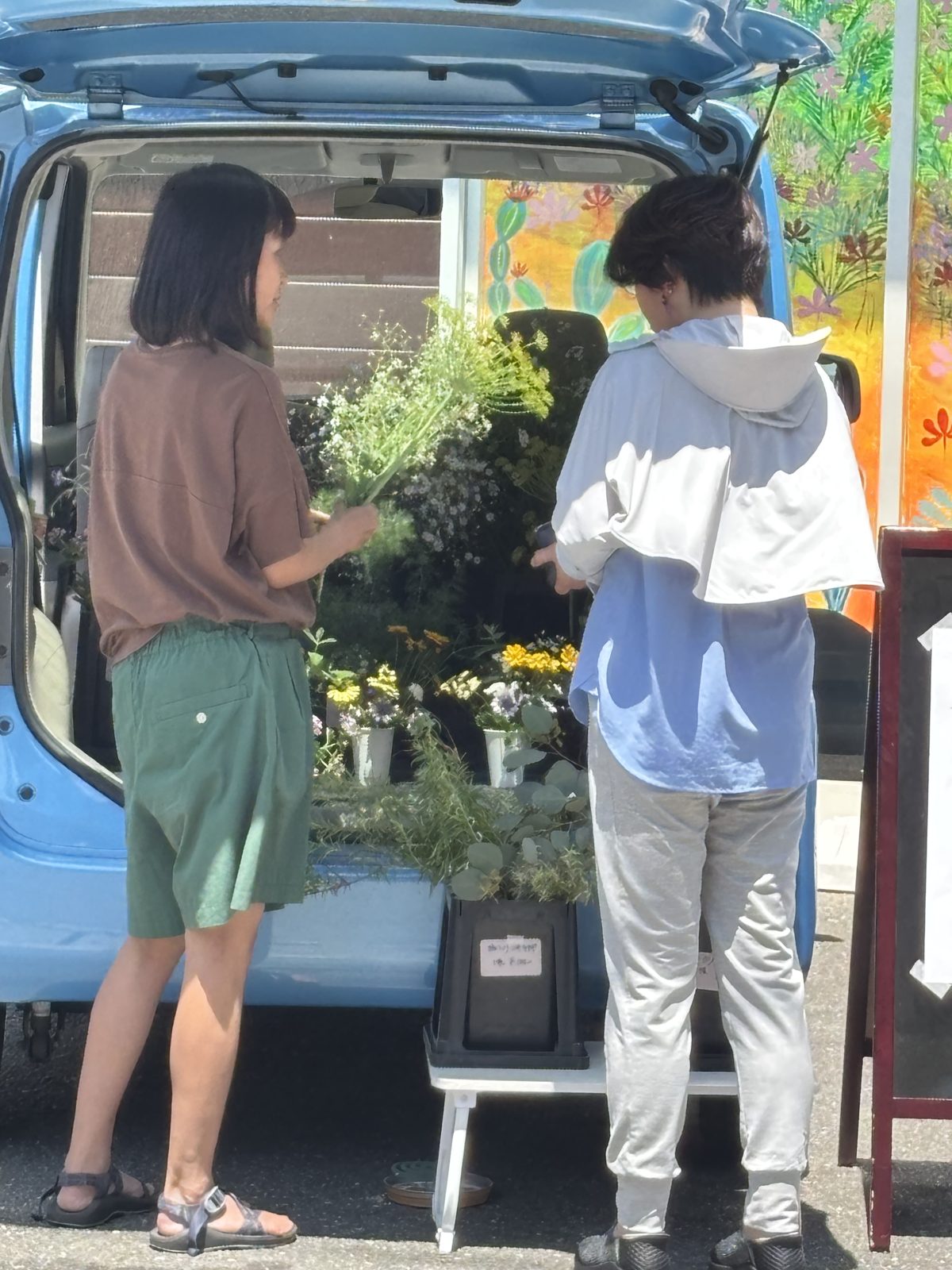 移動販売の様子
